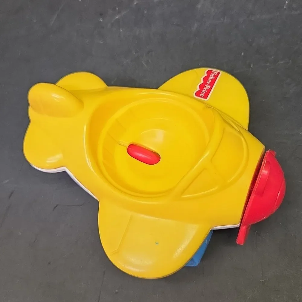 Vintage Hasbro‎ Playskool Tractor/wagon, FP Plane and 2 Zoo Zoo shakers